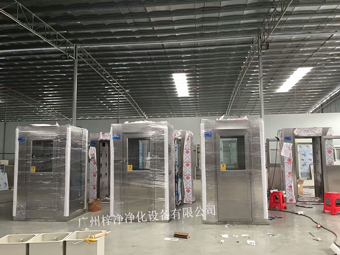 風淋室可以加長二米、三米、四米長等等。