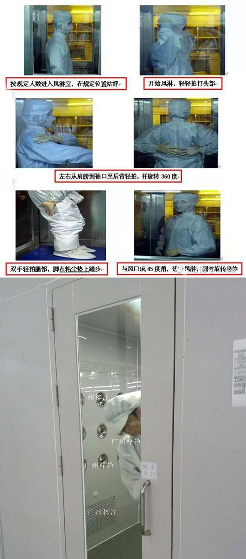 人員進入凈化車間風(fēng)淋室工作流程 人員進入凈化車間風(fēng)淋室工作流程
